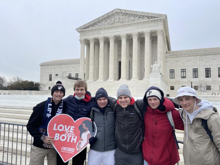 Priory at the 2022 March for Life in Washington DC